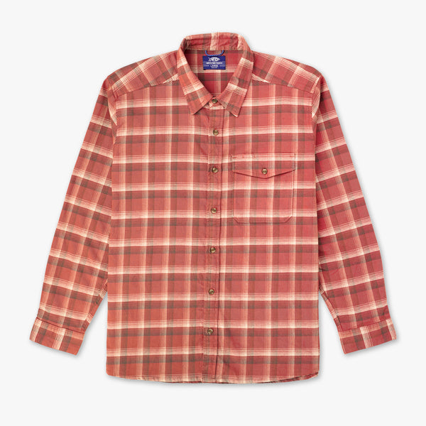 Lager LS Flannel Shirt – AFTCO