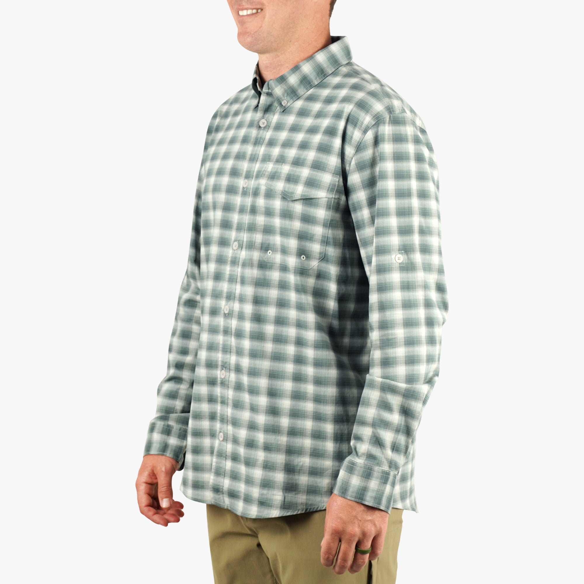 Portside LS Button Down Fishing Shirt | AFTCO