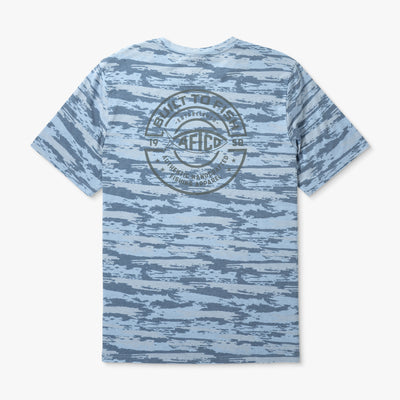 Ocean Bound SS Printed Performance Shirt