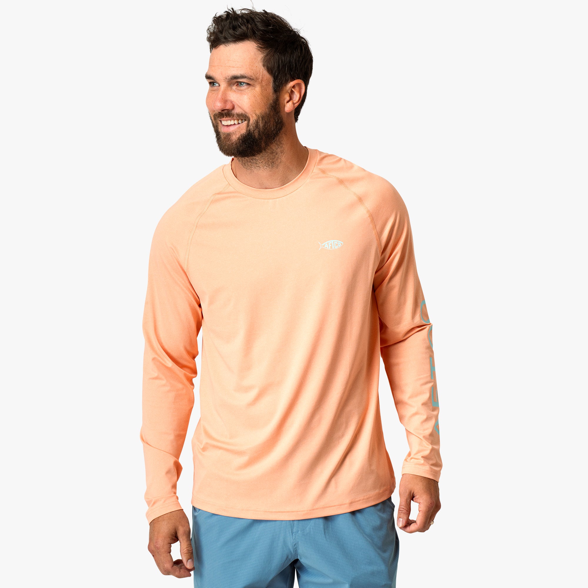 Men's Long Sleeve Sun Protection Shirt - Samurai by AFTCO