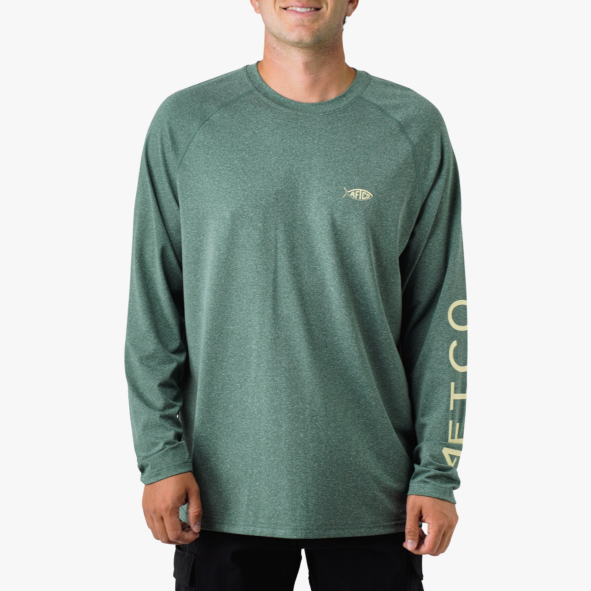 Men's Long Sleeve Sun Protection Shirt - Samurai by AFTCO