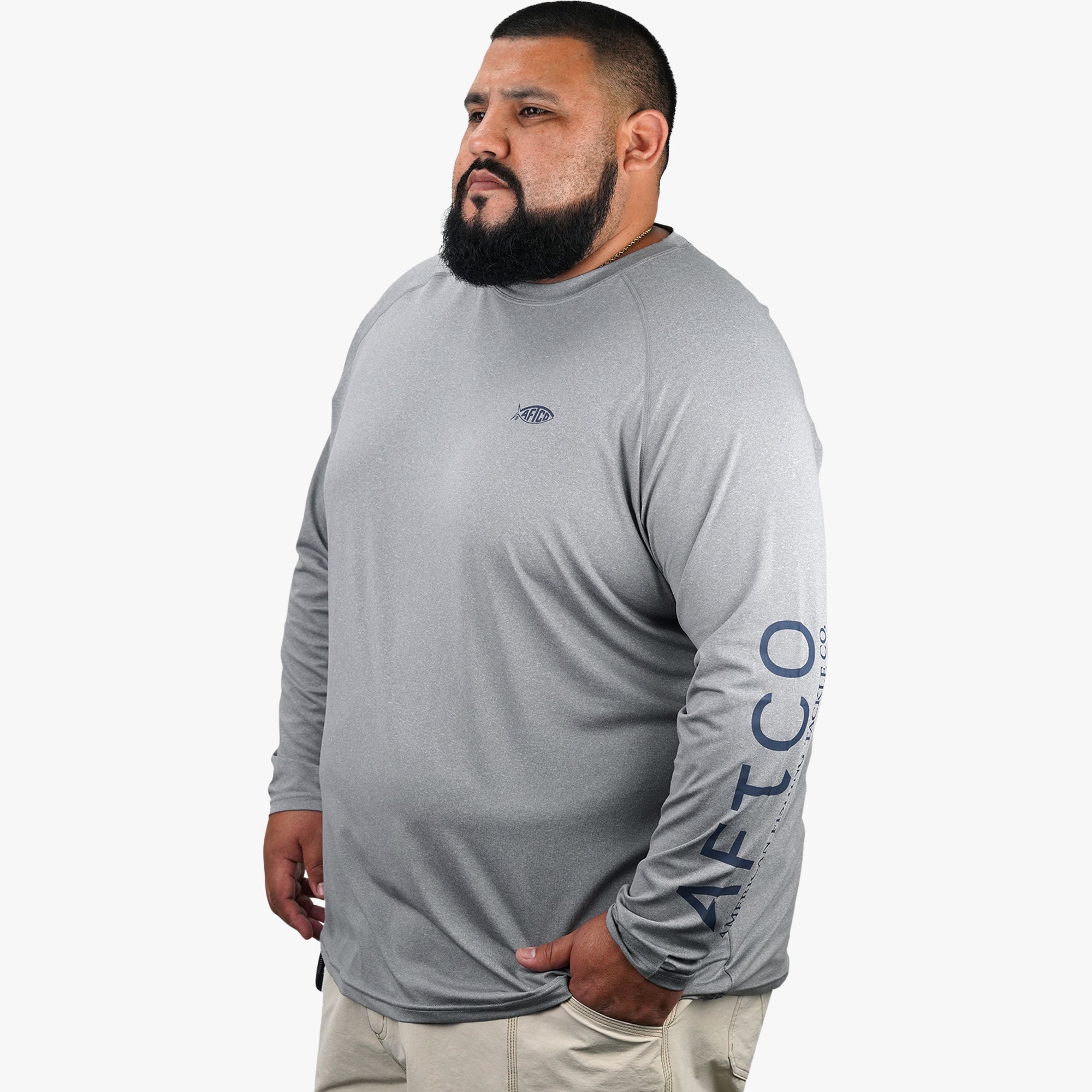 Big Guy Samurai LS Performance Shirt – AFTCO