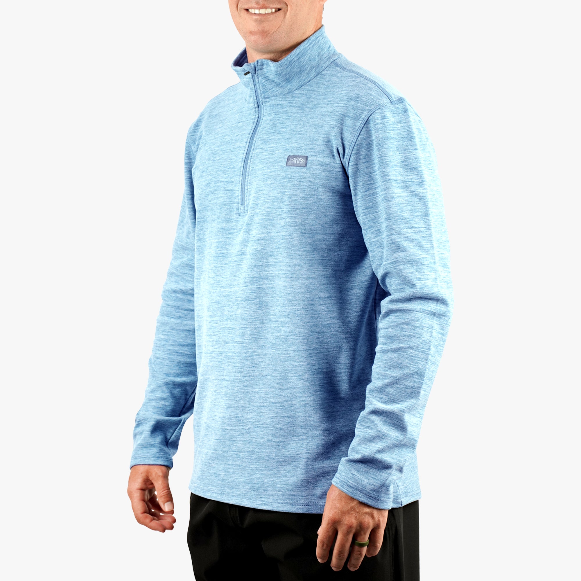 Coastal Layer 1/4 Zip Fishing Pullover | AFTCO