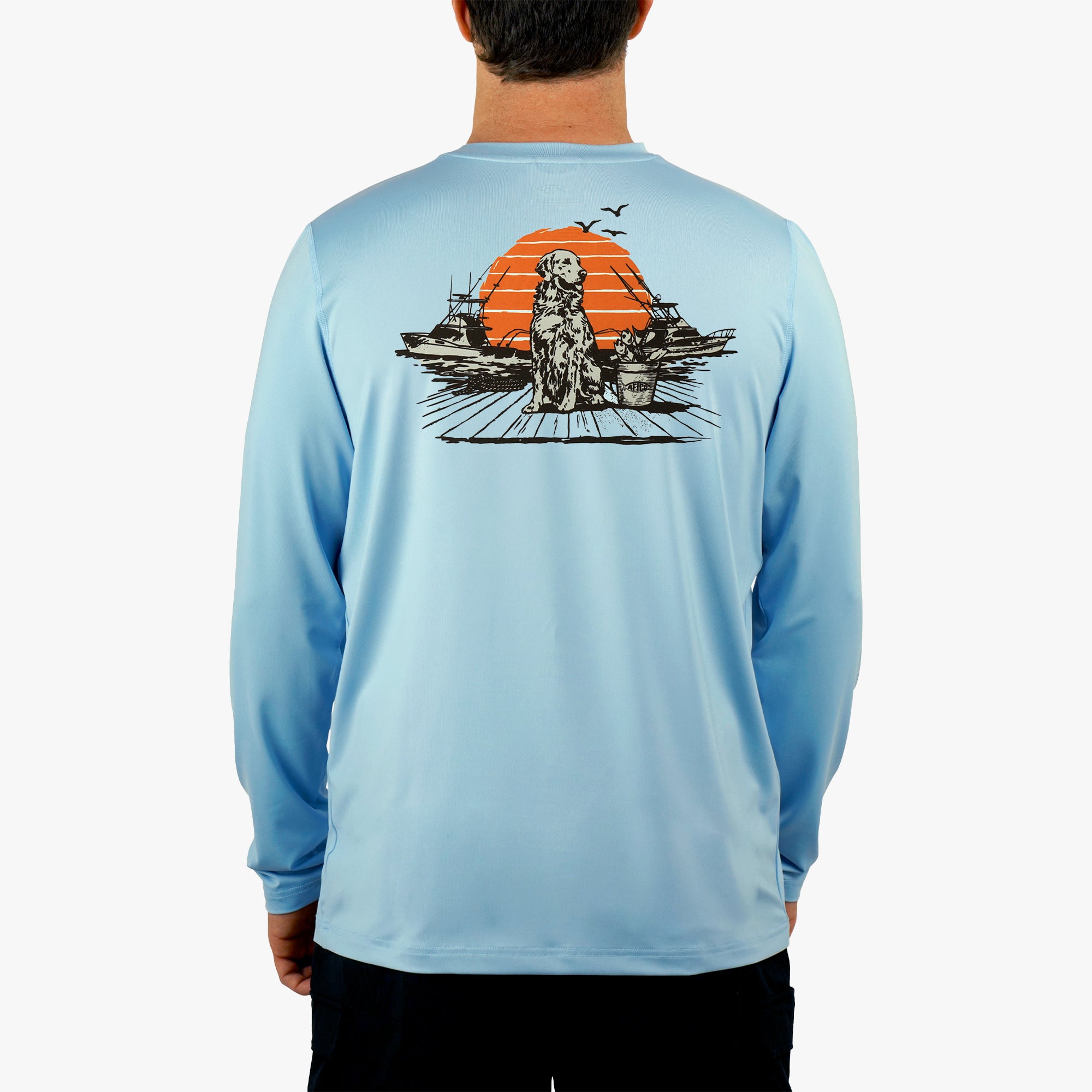 Bucket UVX Long Sleeve Quick Dry Fishing Shirt | AFTCO