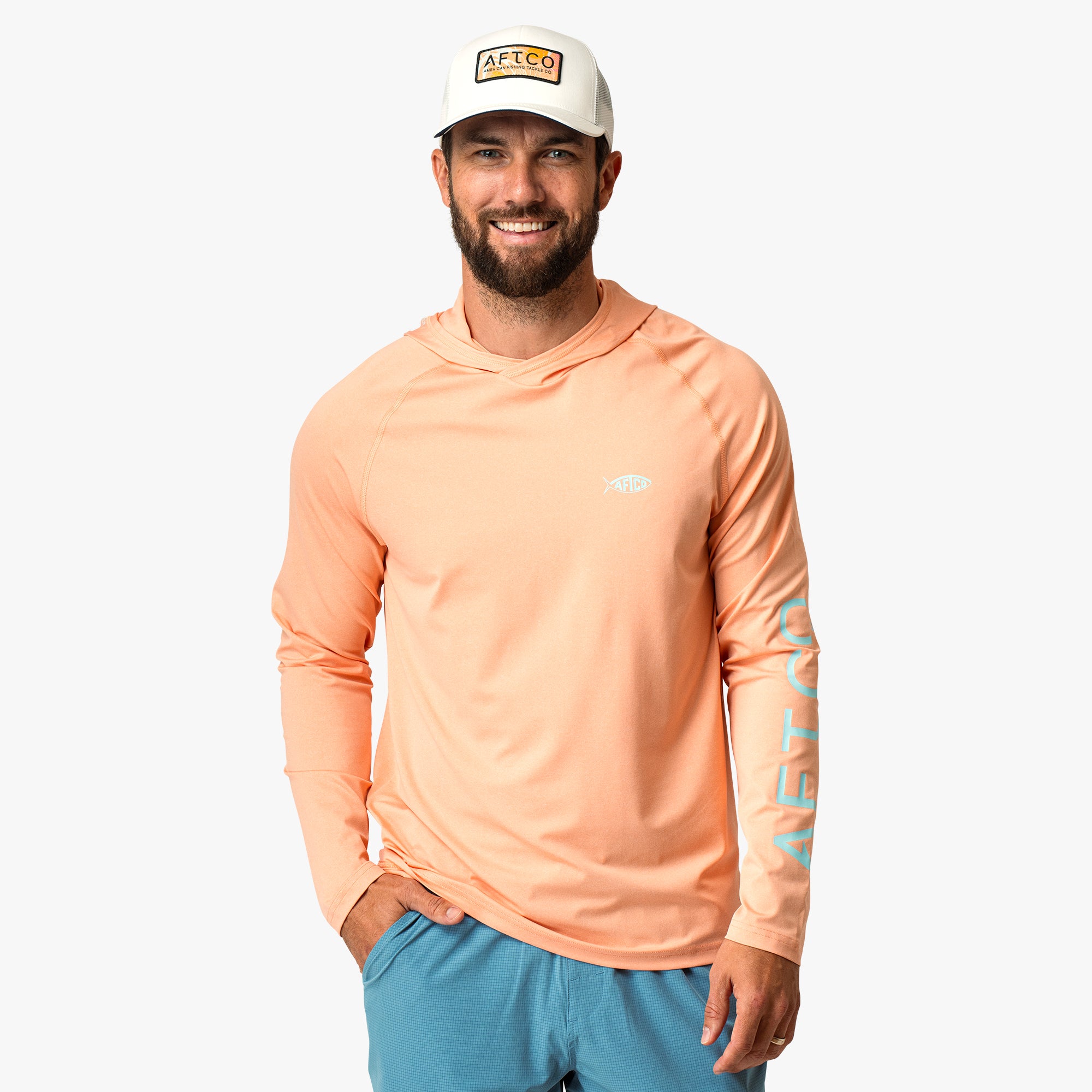 Samurai Long Sleeve Sun Protection Hoodie | AFTCO