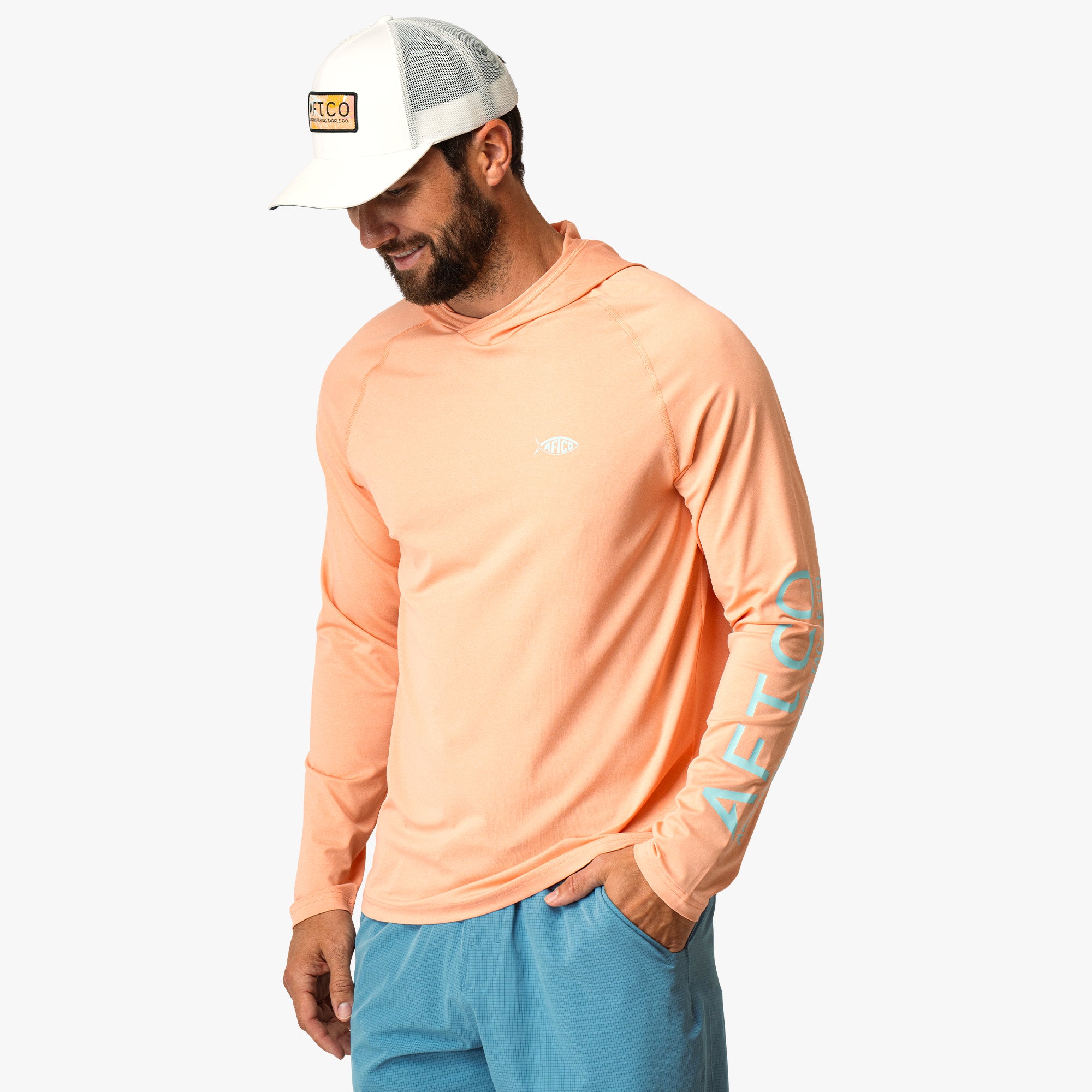 Samurai Long Sleeve Sun Protection Hoodie | AFTCO