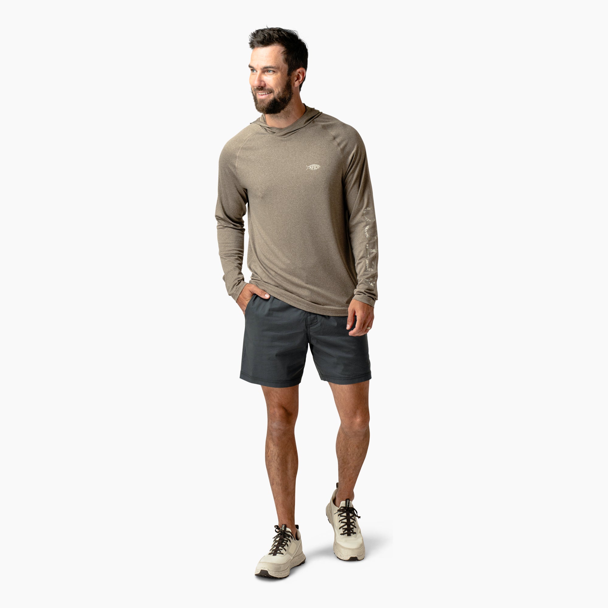 Samurai Long Sleeve Sun Protection Hoodie | AFTCO