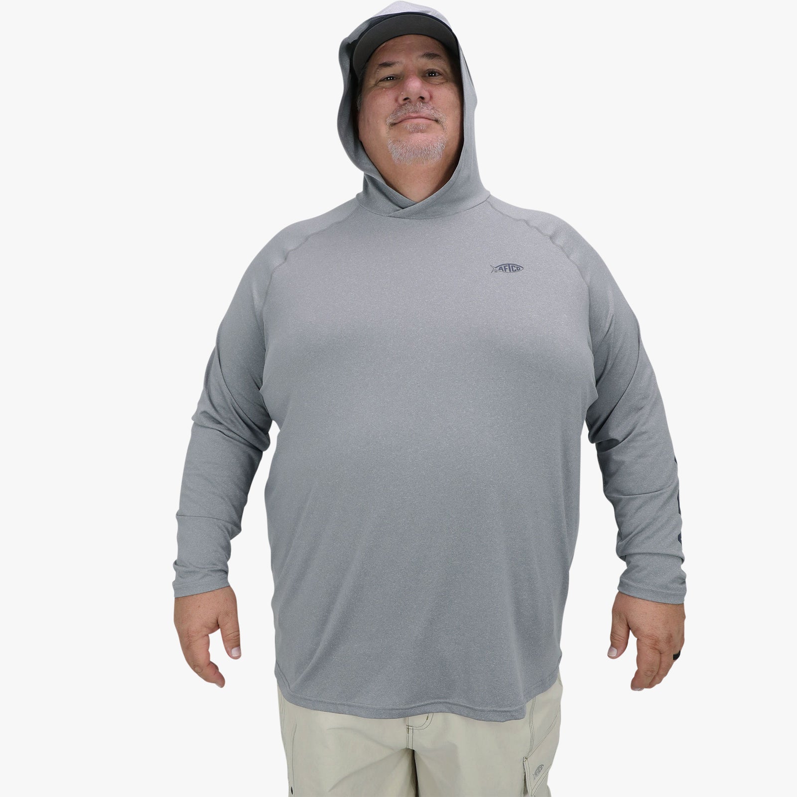 Big Guy Samurai Hooded Performance Shirt – AFTCO