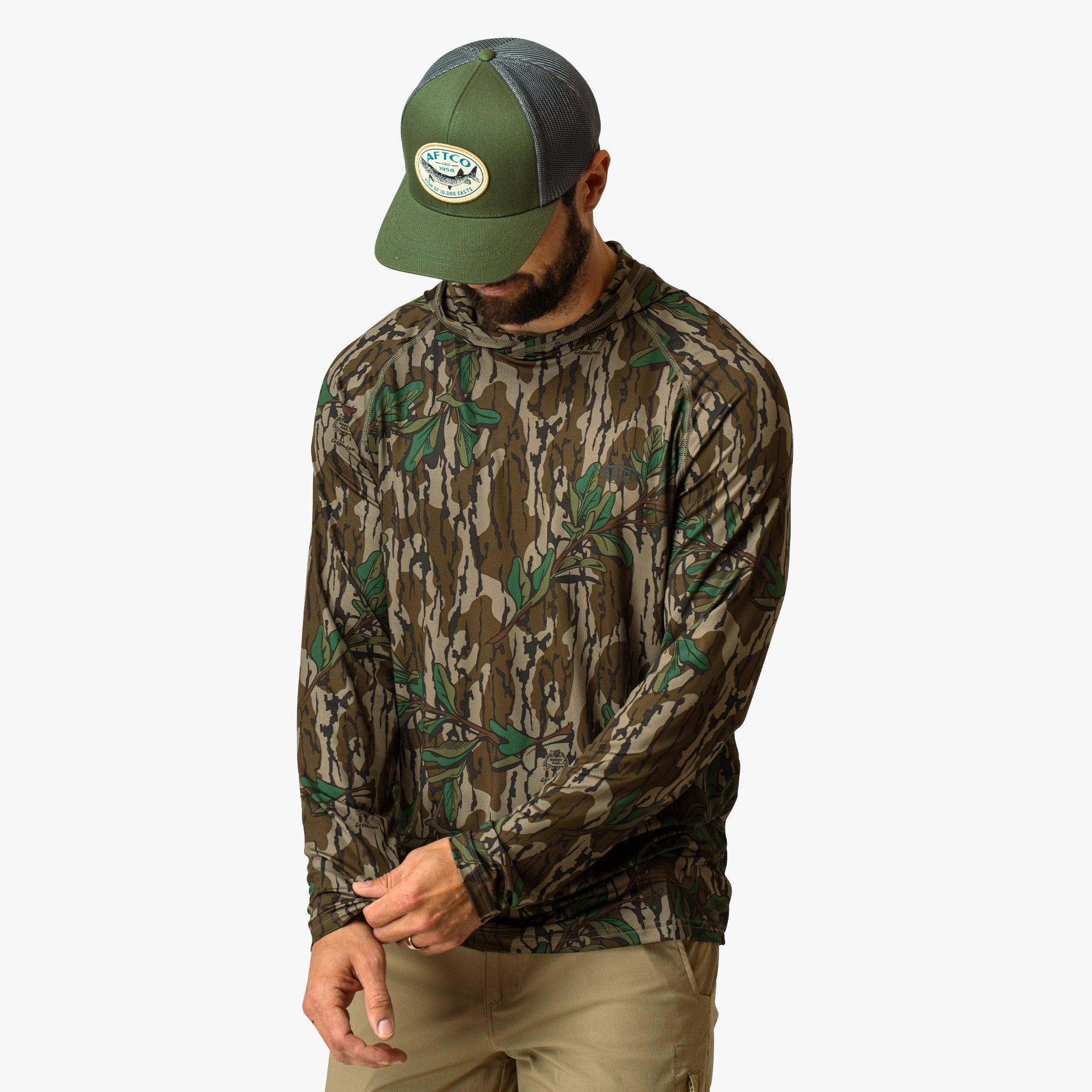 Mossy Oak® Camo Performance Hood – AFTCO