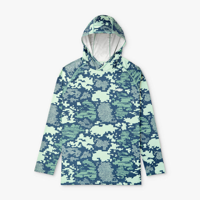 Teal Digi Camo