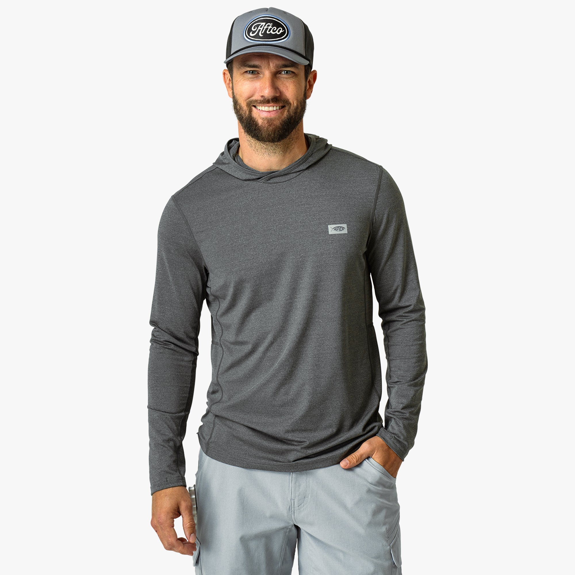 Air O Mesh Hooded Fishing Shirt | AFTCO