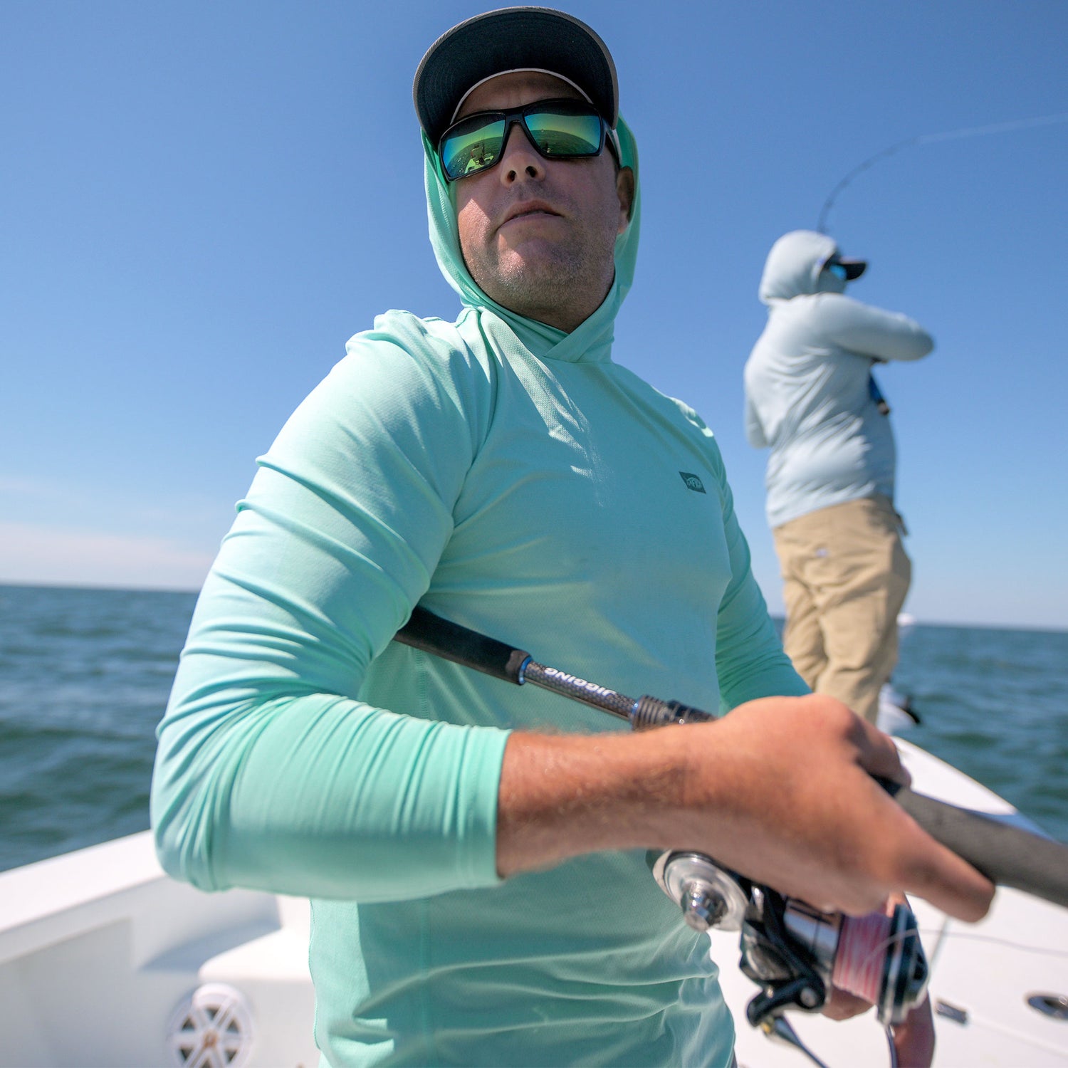 Air O Mesh Hooded Fishing Shirt