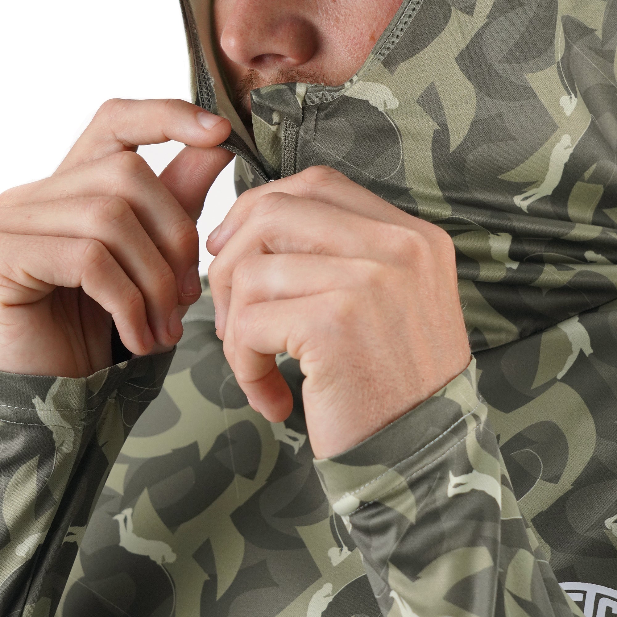 Jason Christie's Hooded LS Bass Fishing Performance Shirt