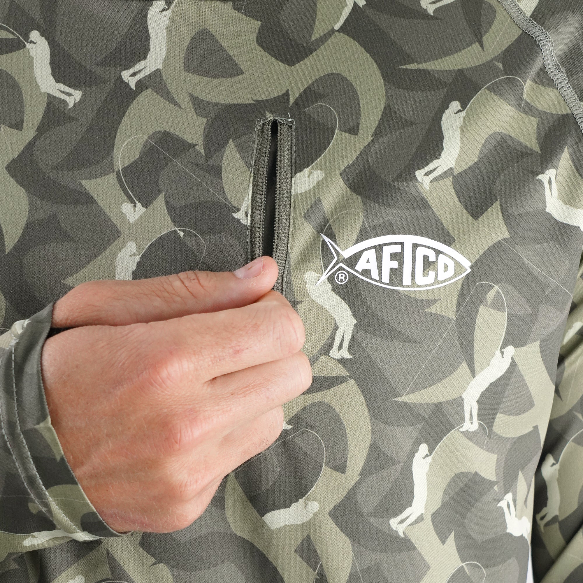 Jason Christie's Hooded LS Bass Fishing Performance Shirt