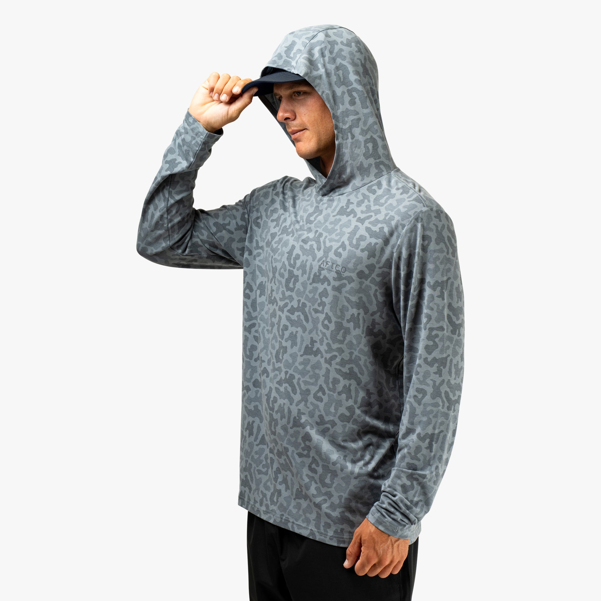 Ocean Bound Hooded Performance Shirt | AFTCO