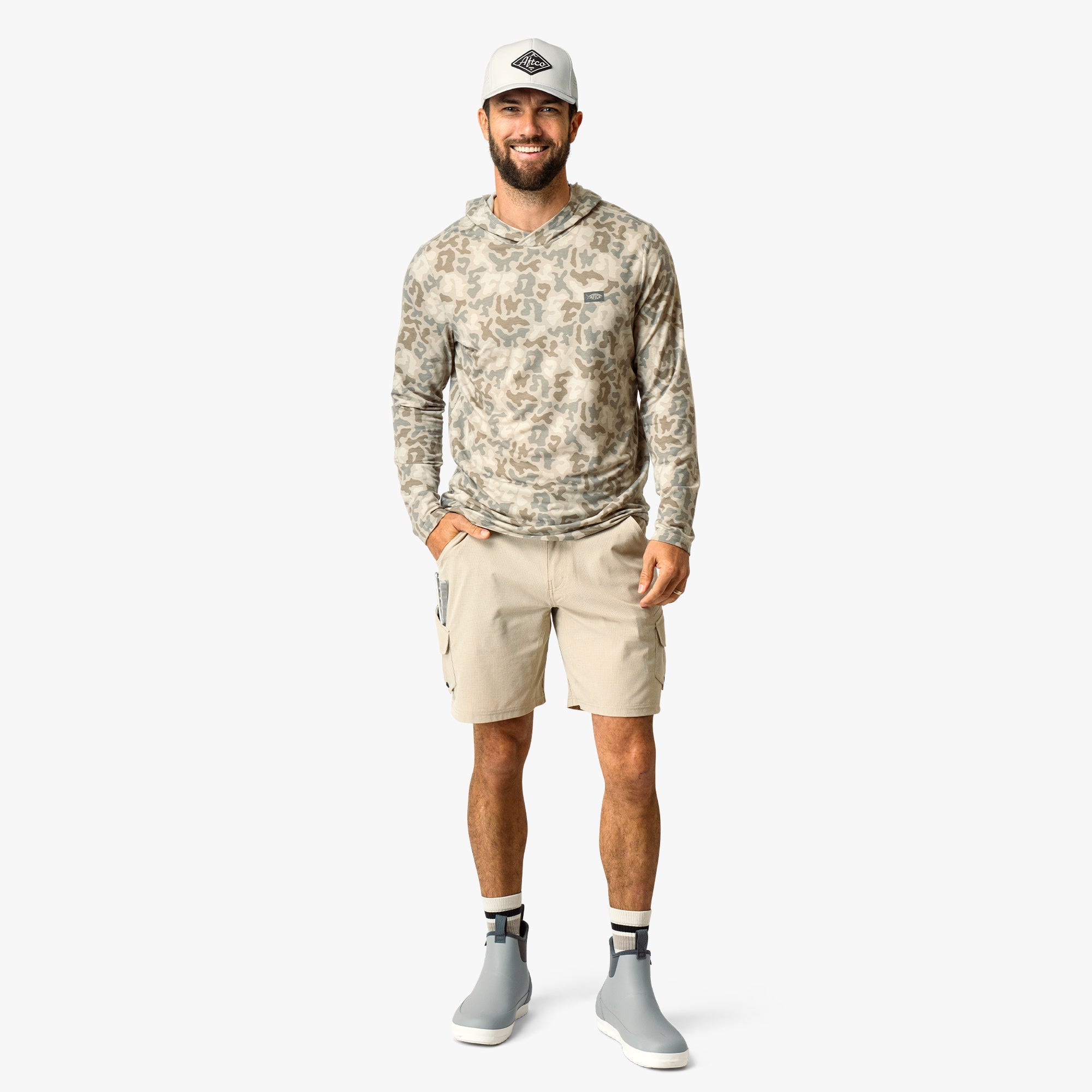 Ocean Bound Hooded Performance Shirt | AFTCO
