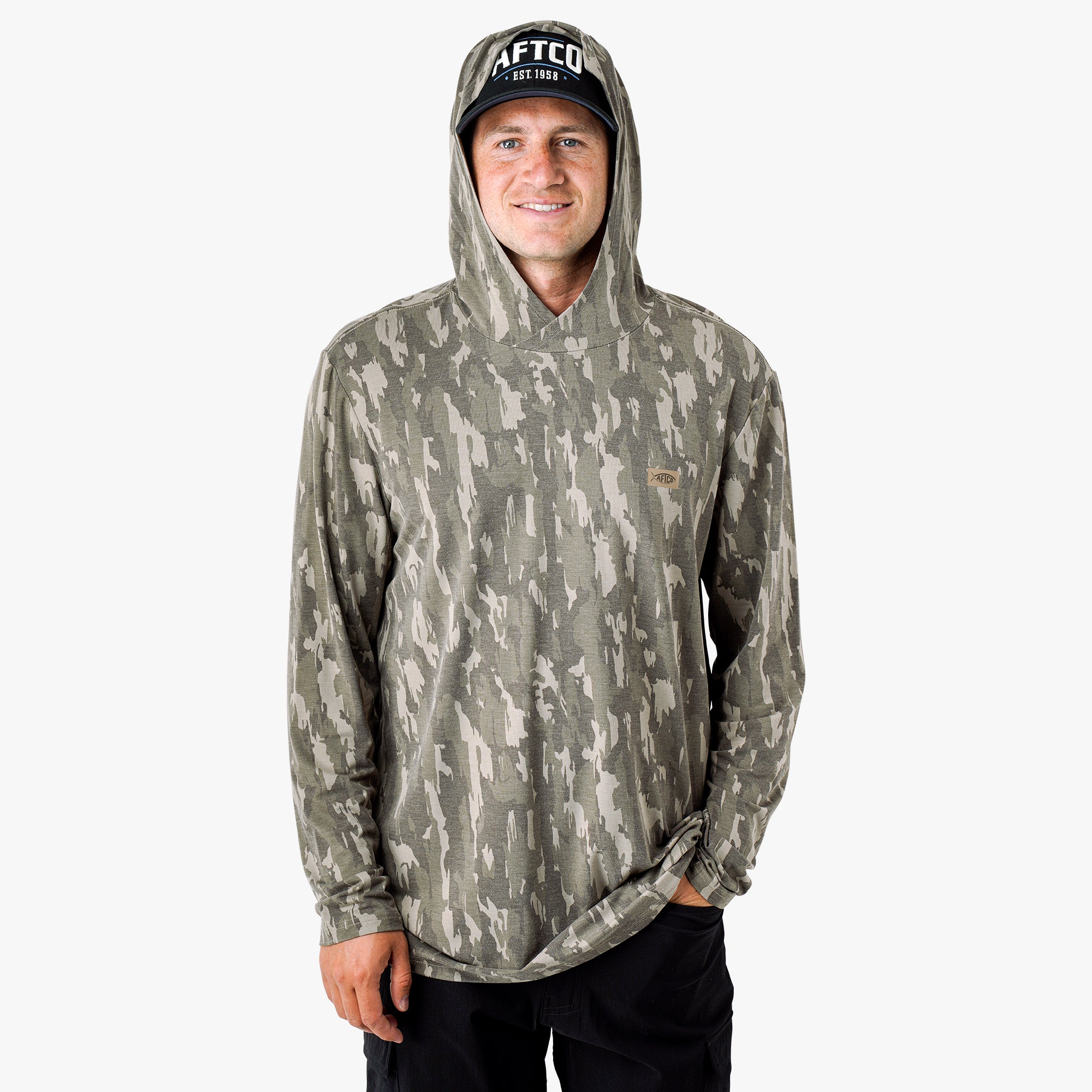 Ocean Bound Hooded Performance Shirt – AFTCO