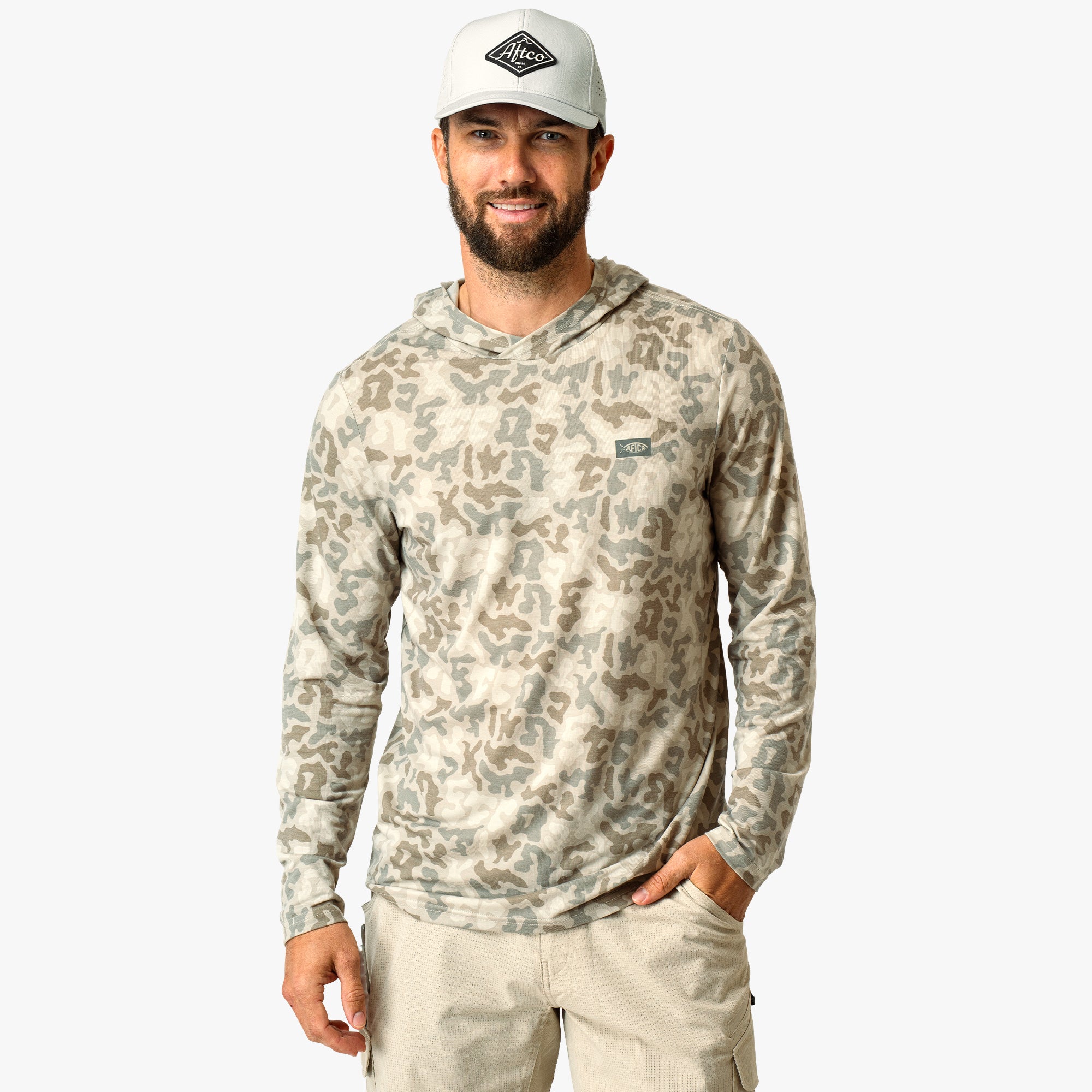 Ocean Bound Hooded Performance Shirt | AFTCO