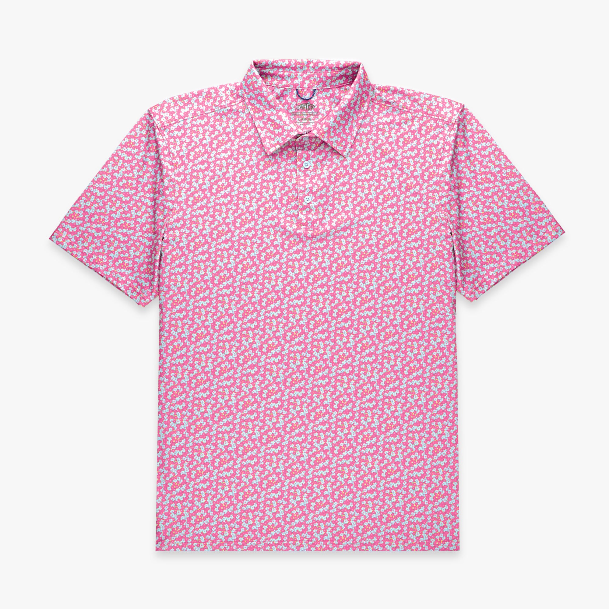 今季一番 Cypress Printed Performance Fishing Polo | AFTCO トップス