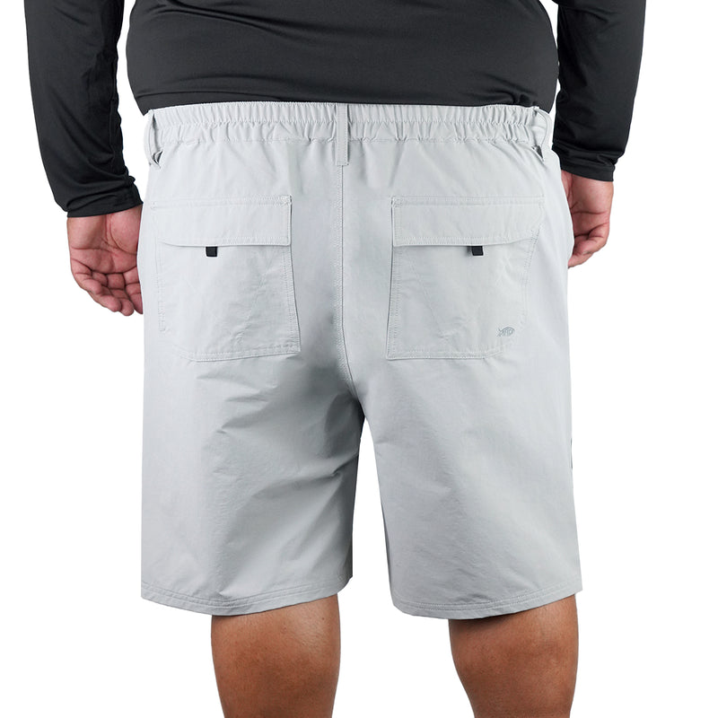 AFTCO Stealth Fishing Shorts - Light Gray - 50