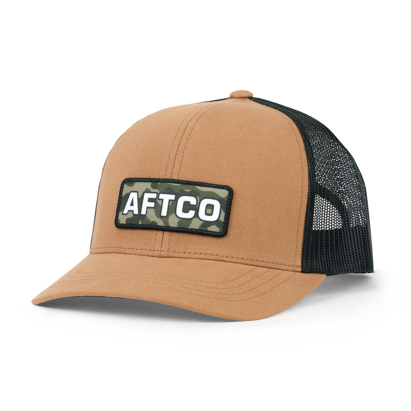 AFTCO Boss Trucker Hat Cathaway Spice