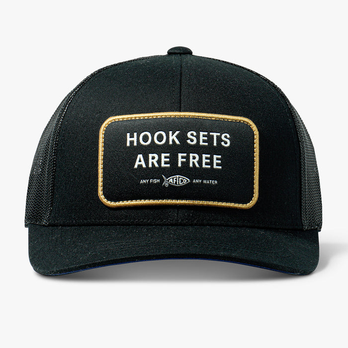 af fish hook monogram cap Fishhook Bone Grab a trucker and join the club! Fish Hook Cap v3