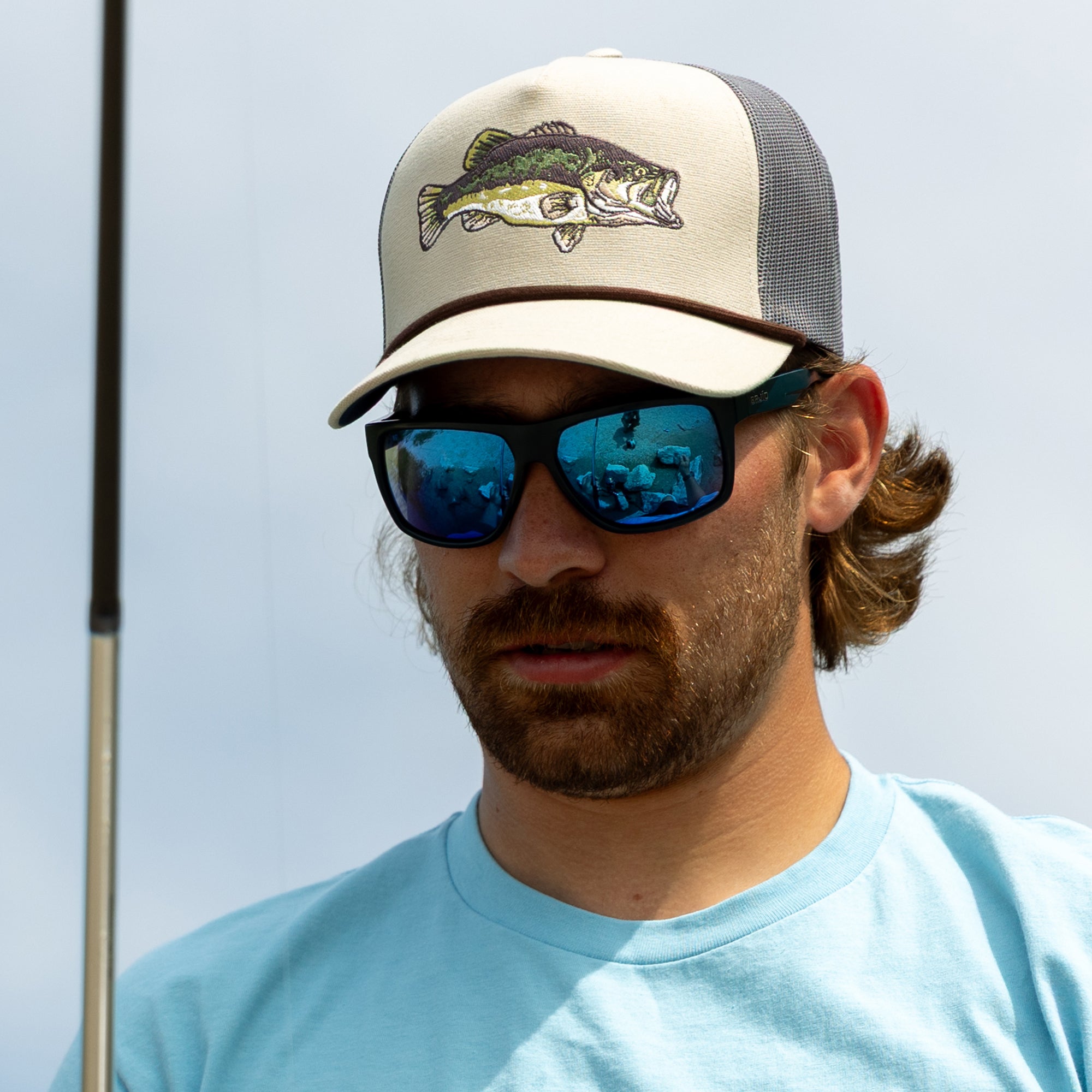 帽子 BLURREDCLOTH ING Triad Fishing Trucker Hat | AFTCO
