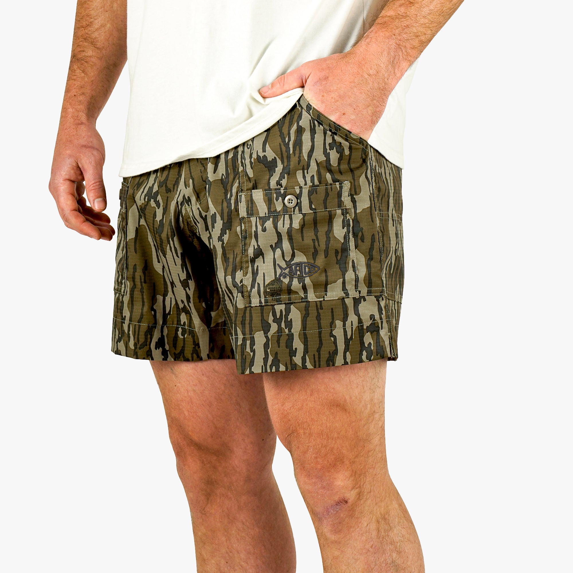 The Original Fishing Short® | AFTCO x Mossy Oak®