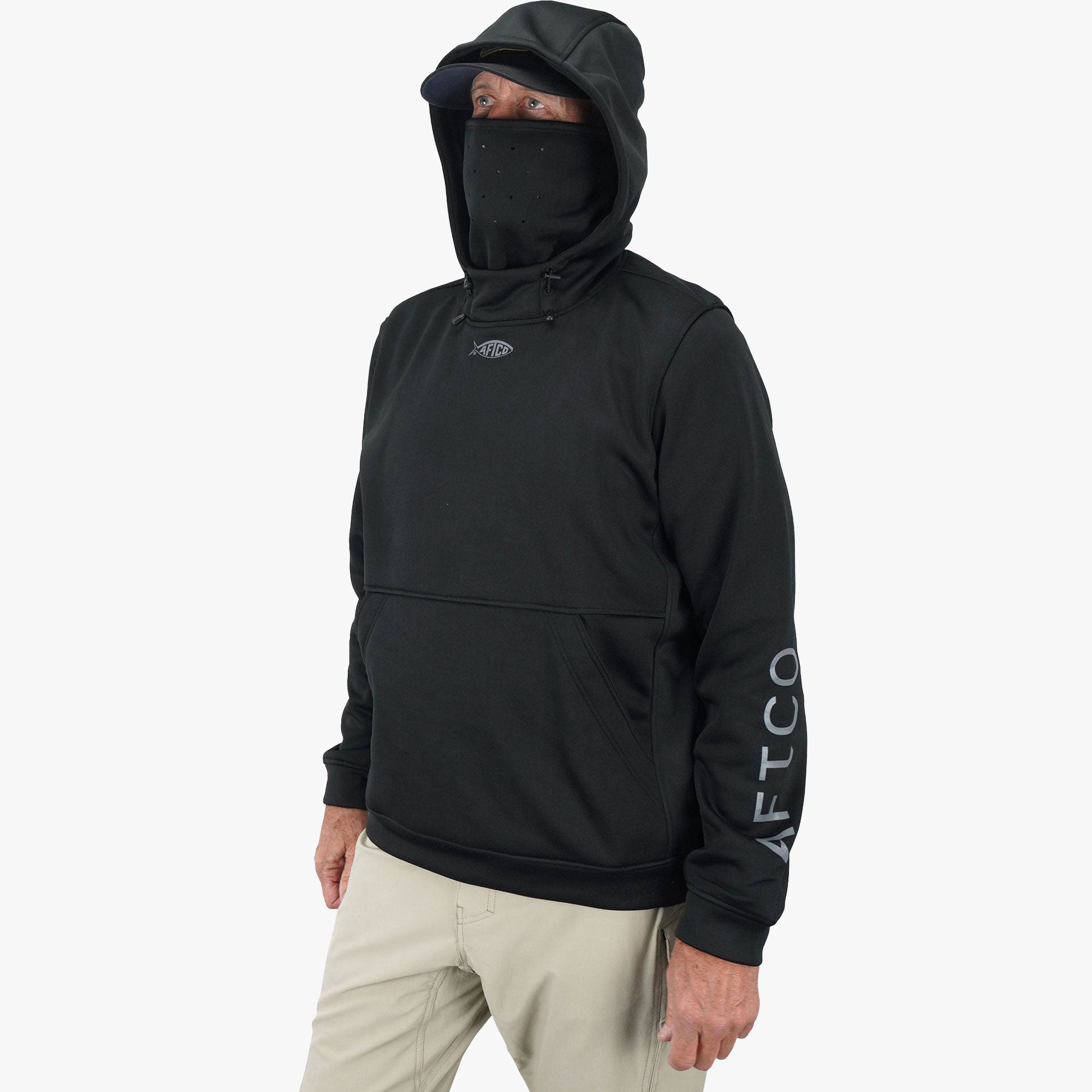 アフコ(Aftco) リーパー スウェットシャツ MF4172 Reaper Hoodie: technical fishing sweatshirt by AFTCO