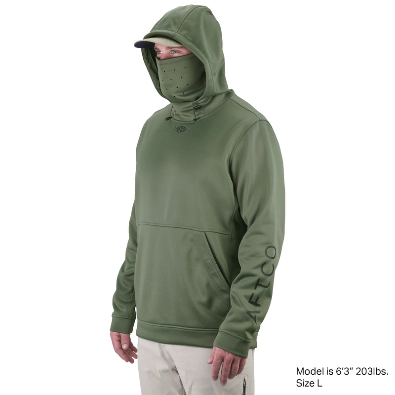 Reaper Hoodie: technical fishing sweatshirt by AFTCO