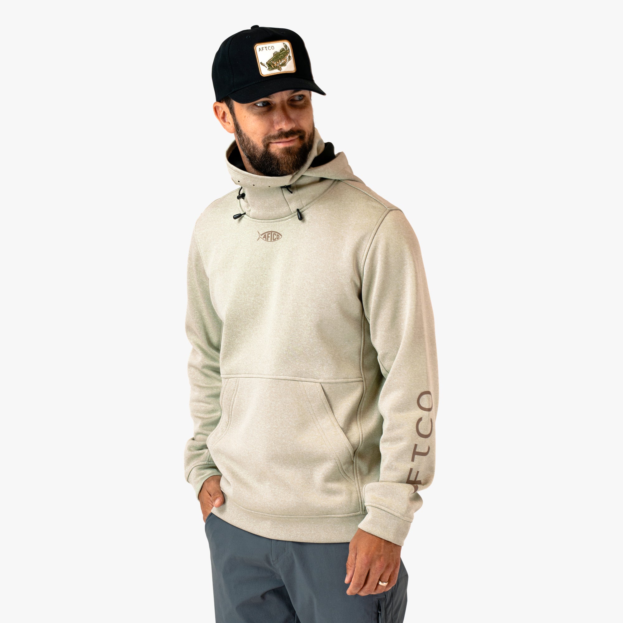 Reaper Hoodie: technical fishing sweatshirt by AFTCO