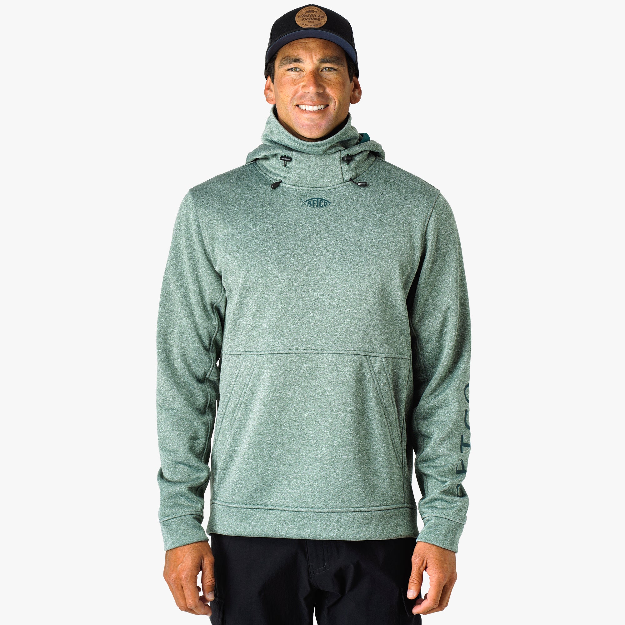 Reaper Hoodie: technical fishing sweatshirt by AFTCO