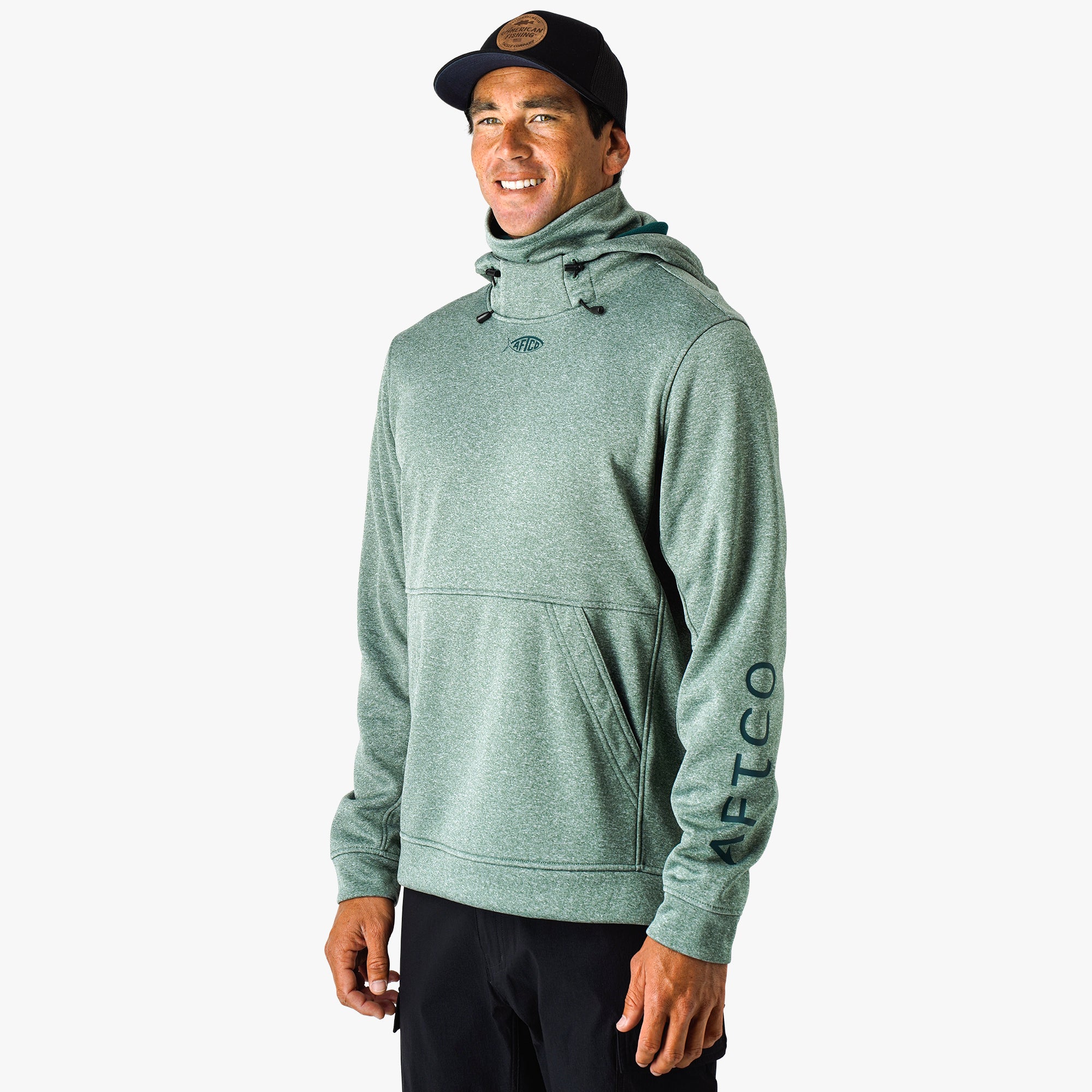 Reaper Hoodie: technical fishing sweatshirt by AFTCO