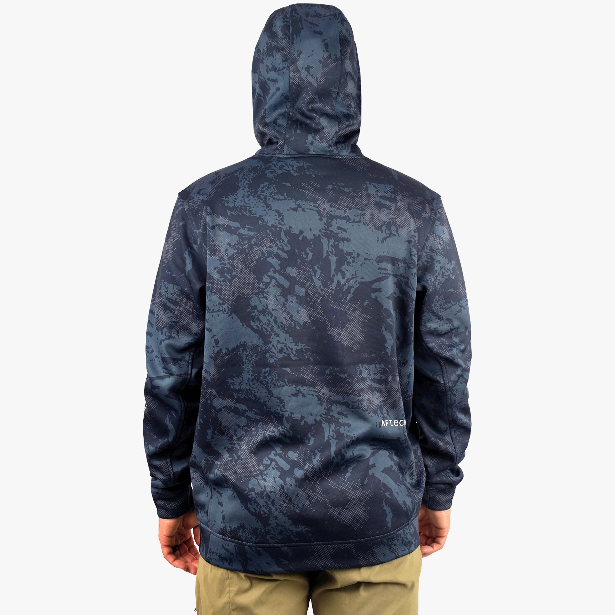 aclent アクレントCompact camouflage hoodie
