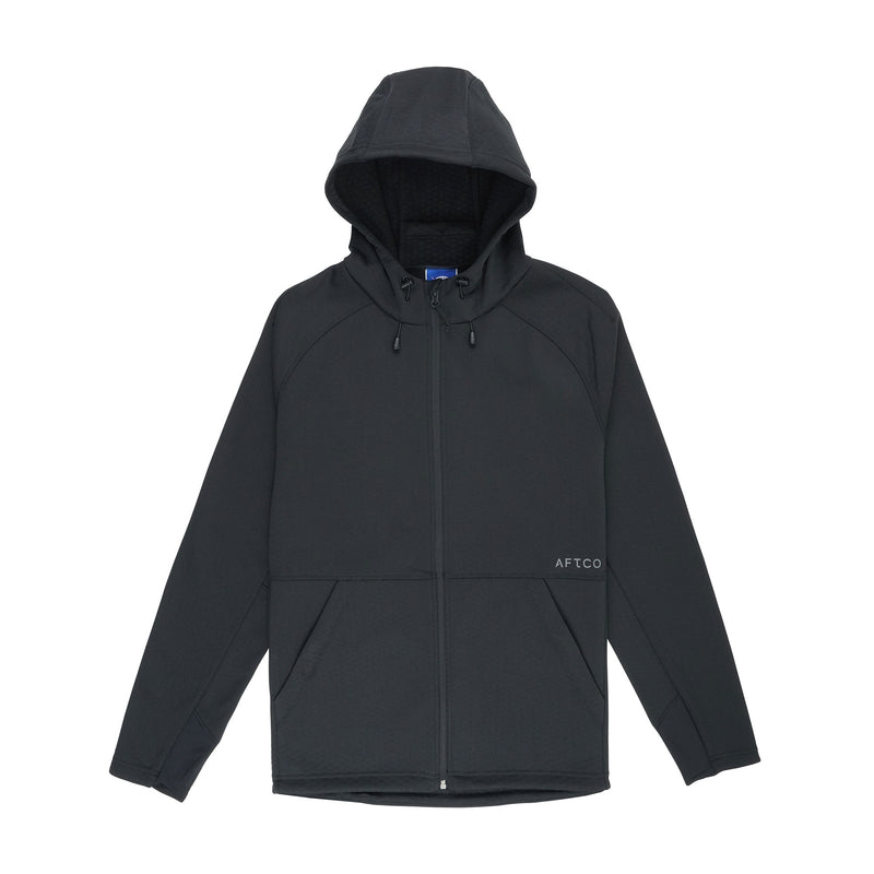 AFTCO F2 Midlayer Fleece Zip Jacket / Black / M