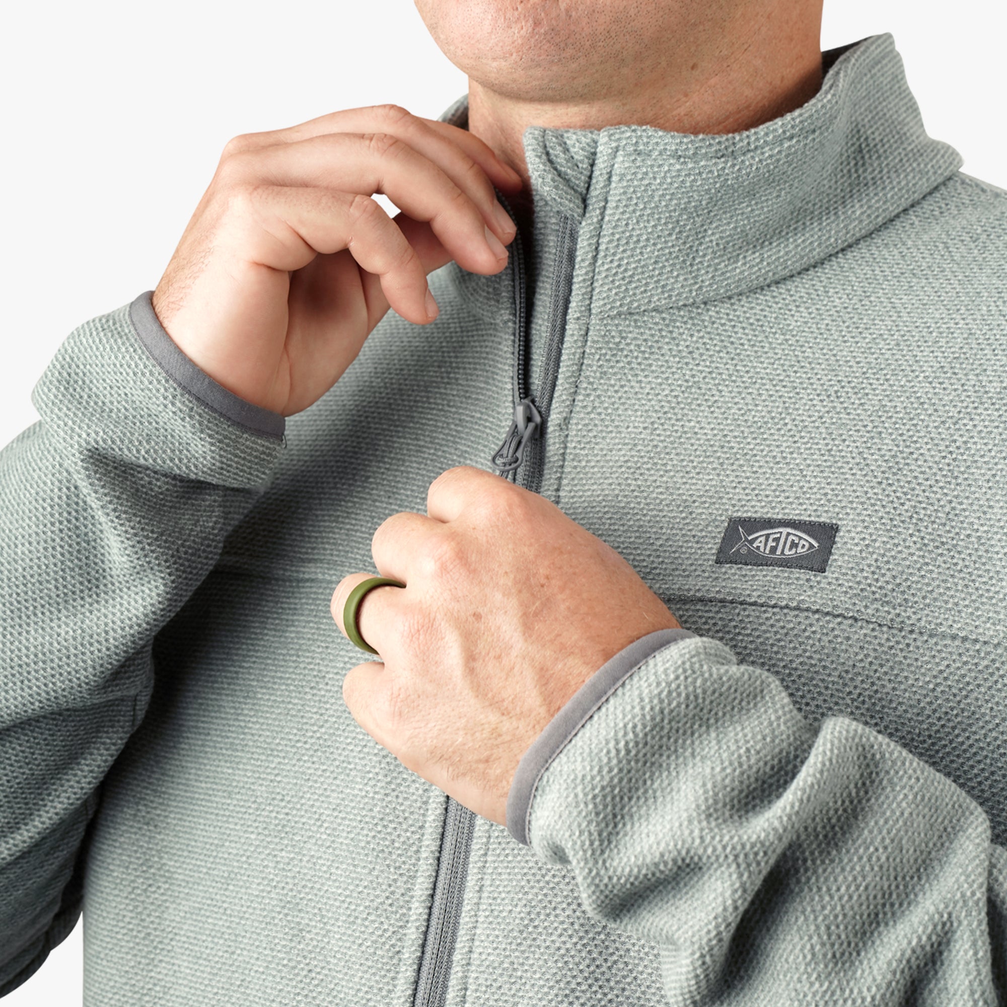 Sentinel Full Zip Fishing Fleece | AFTCO