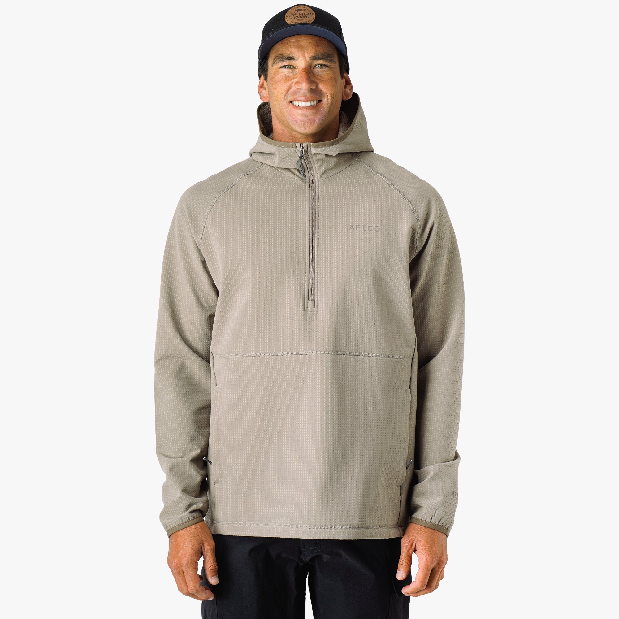 Coronado 1/4 Zip Fishing Pullover Hoodie | AFTCO