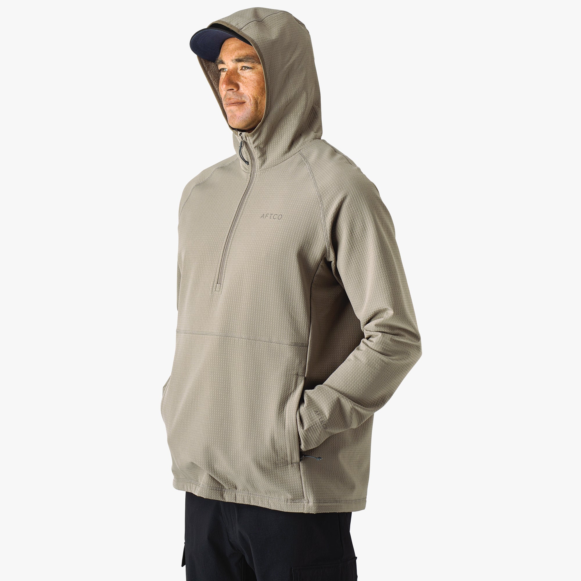 Coronado 1/4 Zip Fishing Pullover Hoodie | AFTCO