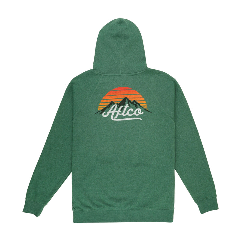 AFTCO MFP4209 Montana Pullover Hoodie Moss Heather / L