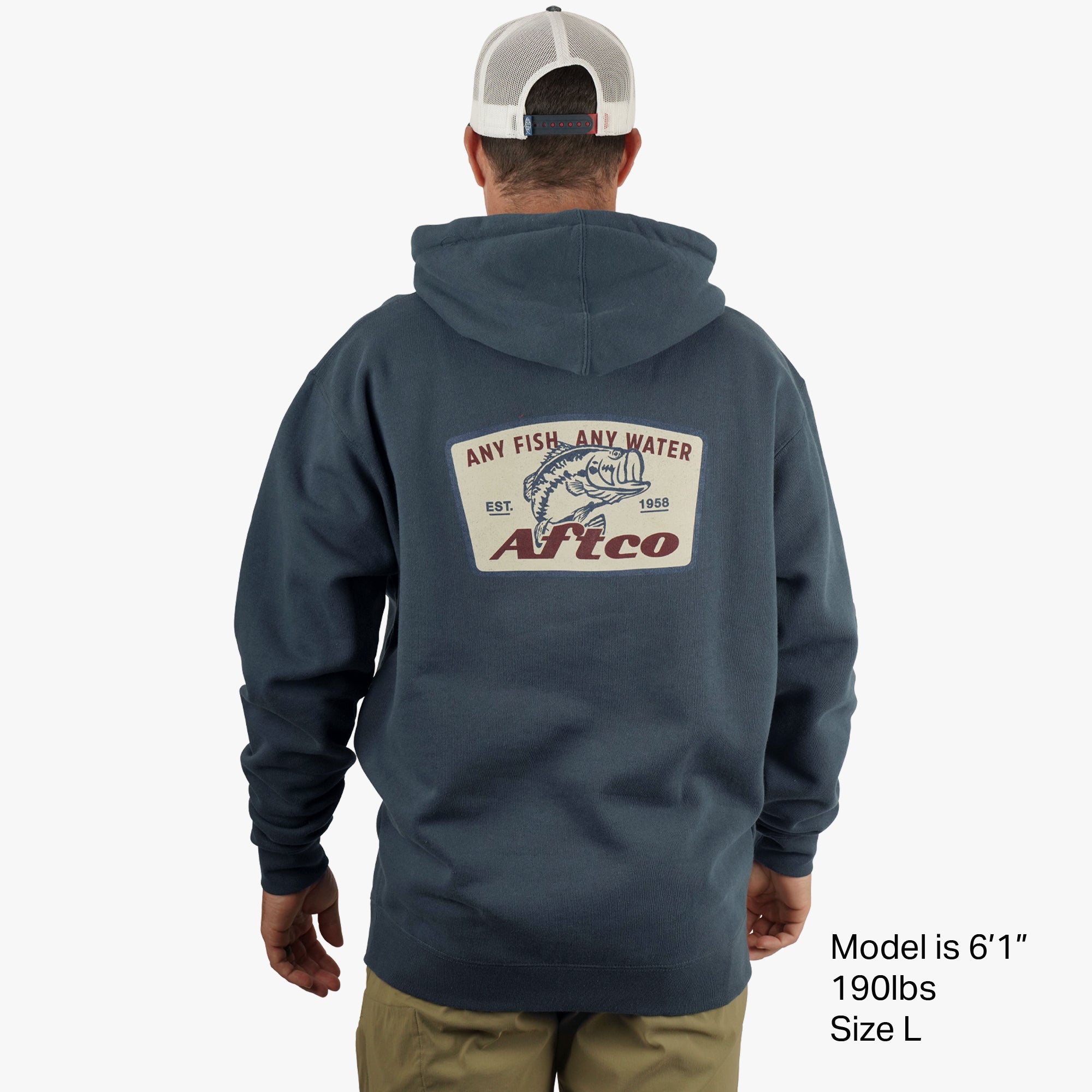 Colossal Bass Fishing Sweatshirt | AFTCO