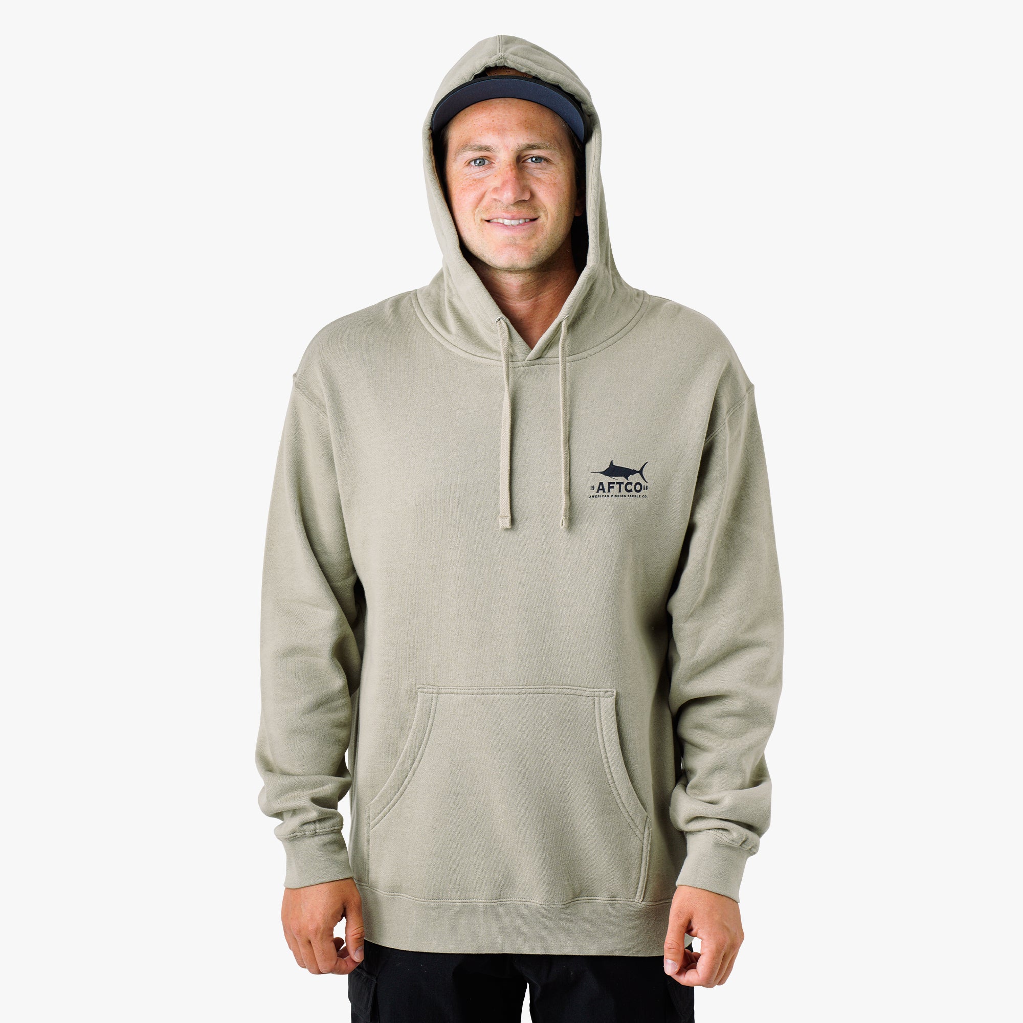 Off The Record Mens Pullover Hoodie | AFTCO