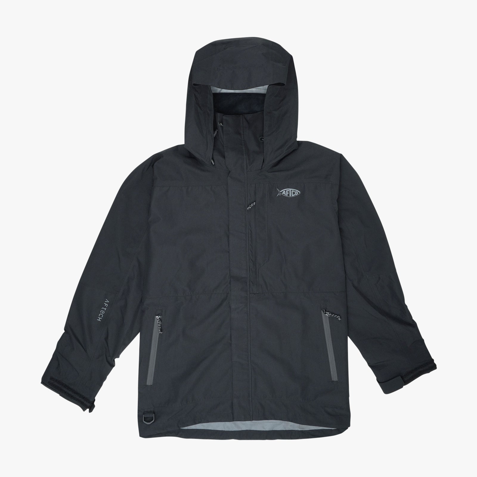 Veste De Pêche Aftco Barricade Homme – Camo Vert/noir – Capuche – Taille L