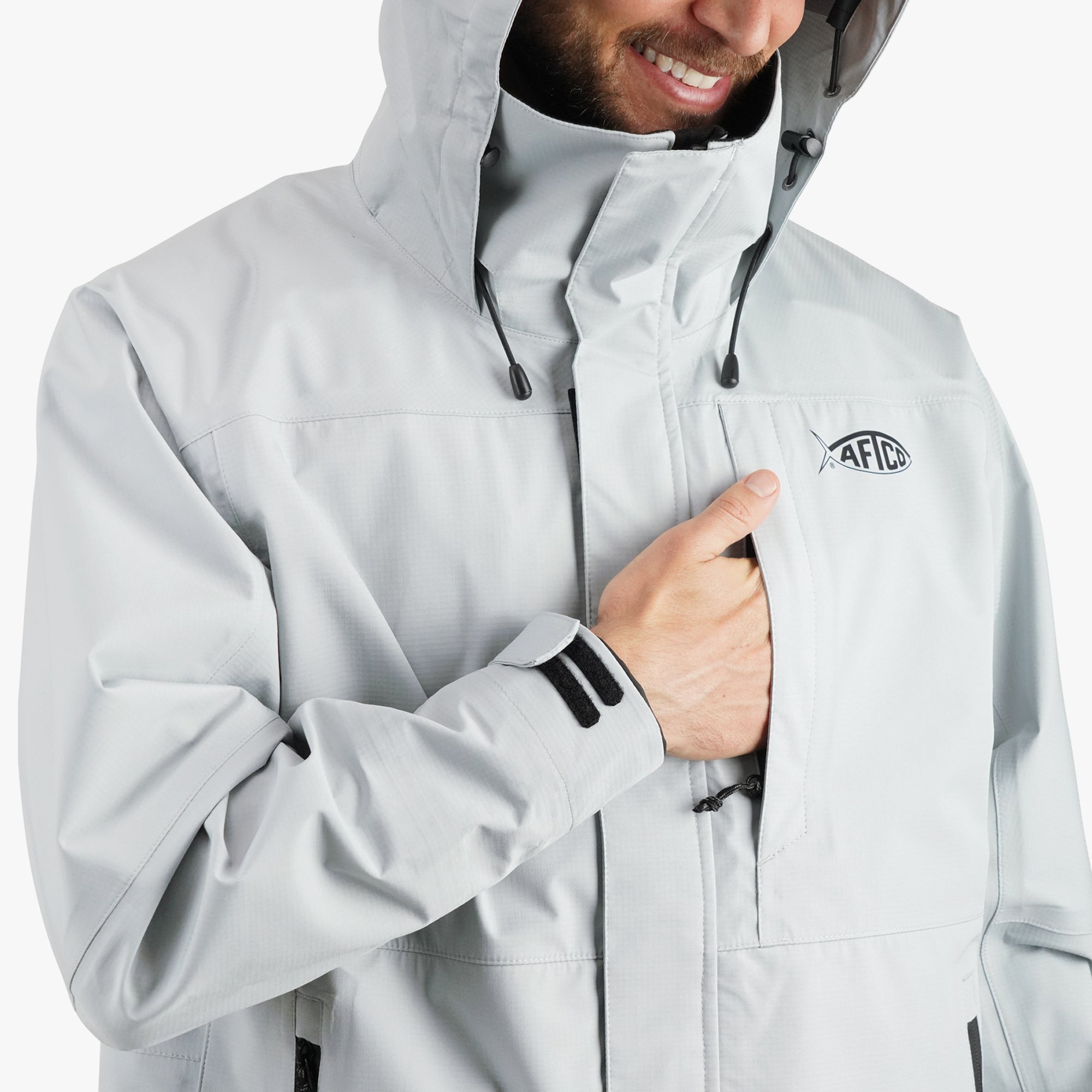 s*y様 aftco barricade jacket サイズL Barricade Rain Gear Jacket – AFTCO