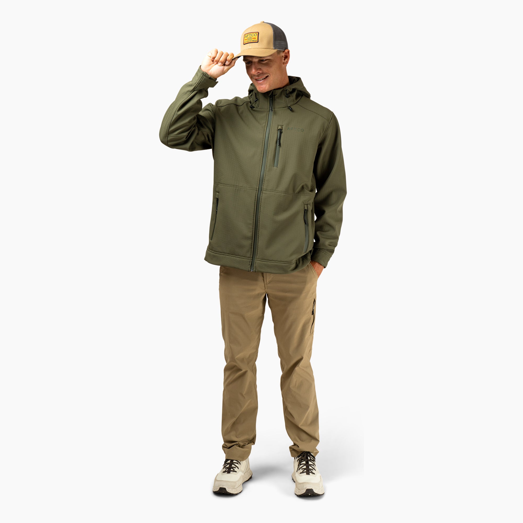 Reaper Softshell Zip Up Jacket – AFTCO