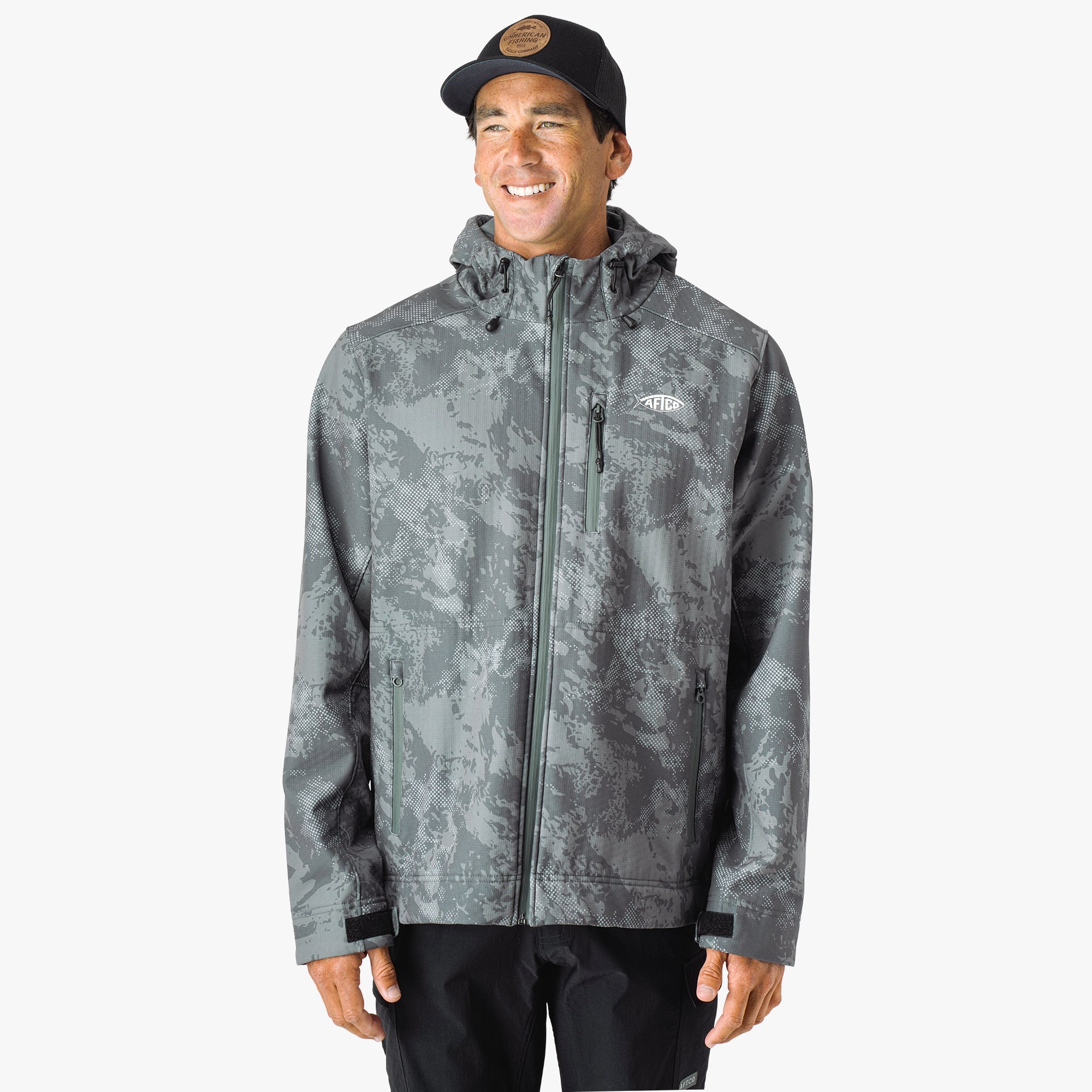 Reaper Tactical Zip Up Camo Softshell Jacket – AFTCO