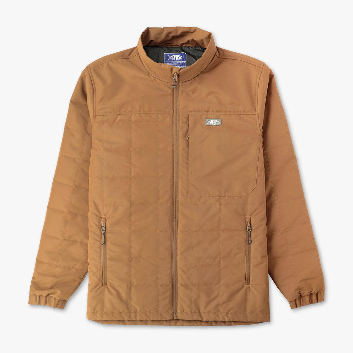 Crosswind Insulated Fishing Puffer Jacket | AFTCO
