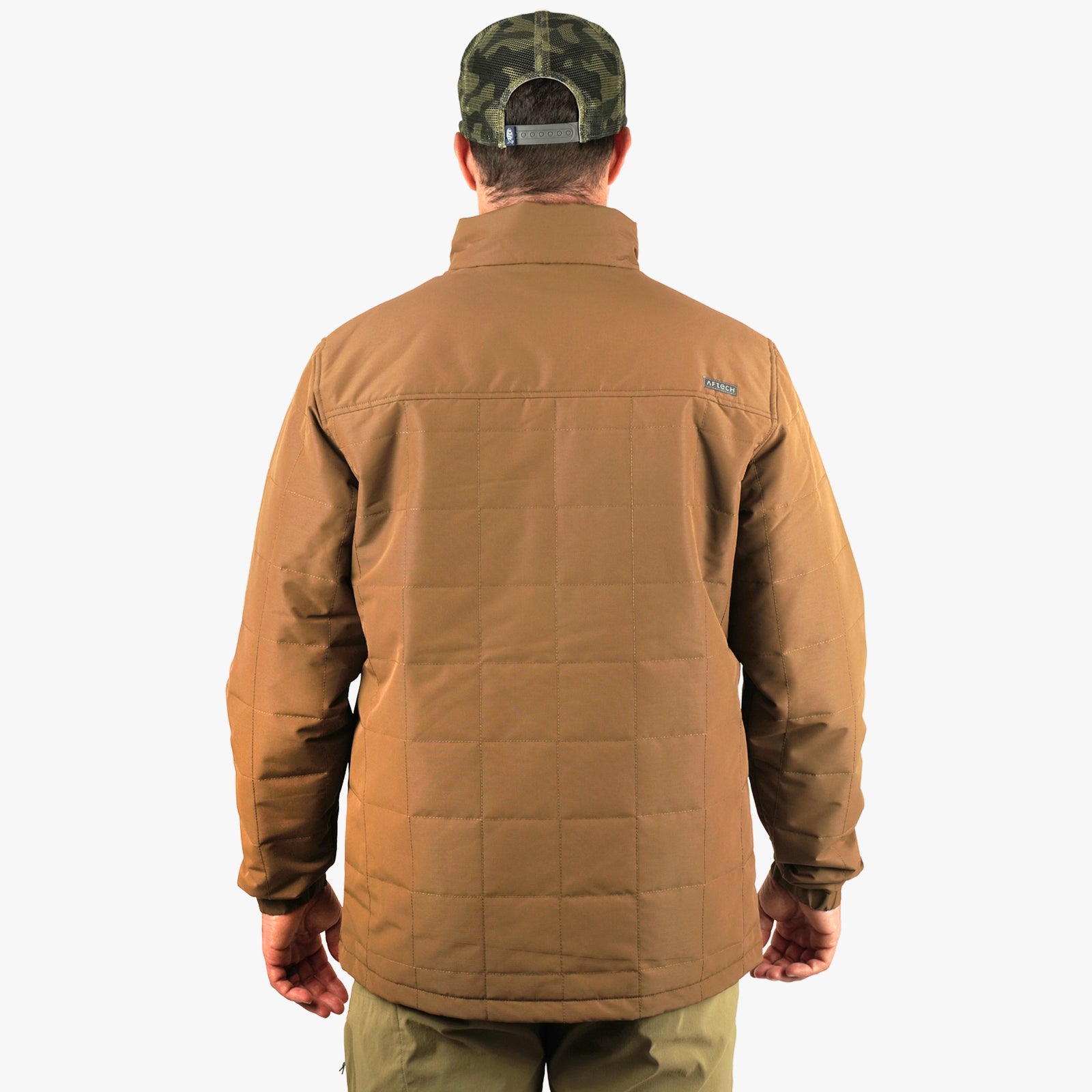 Crosswind Insulated Fishing Puffer Jacket | AFTCO