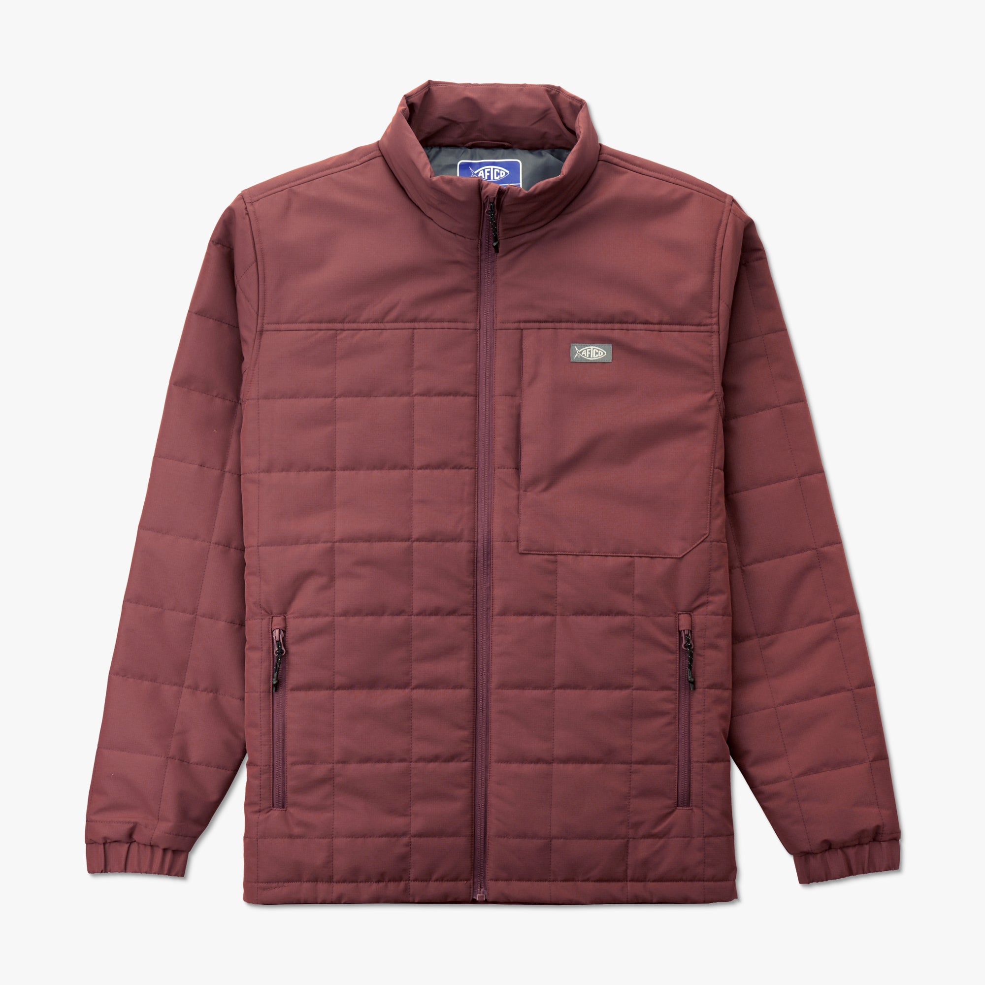 Crosswind Insulated Fishing Puffer Jacket | AFTCO