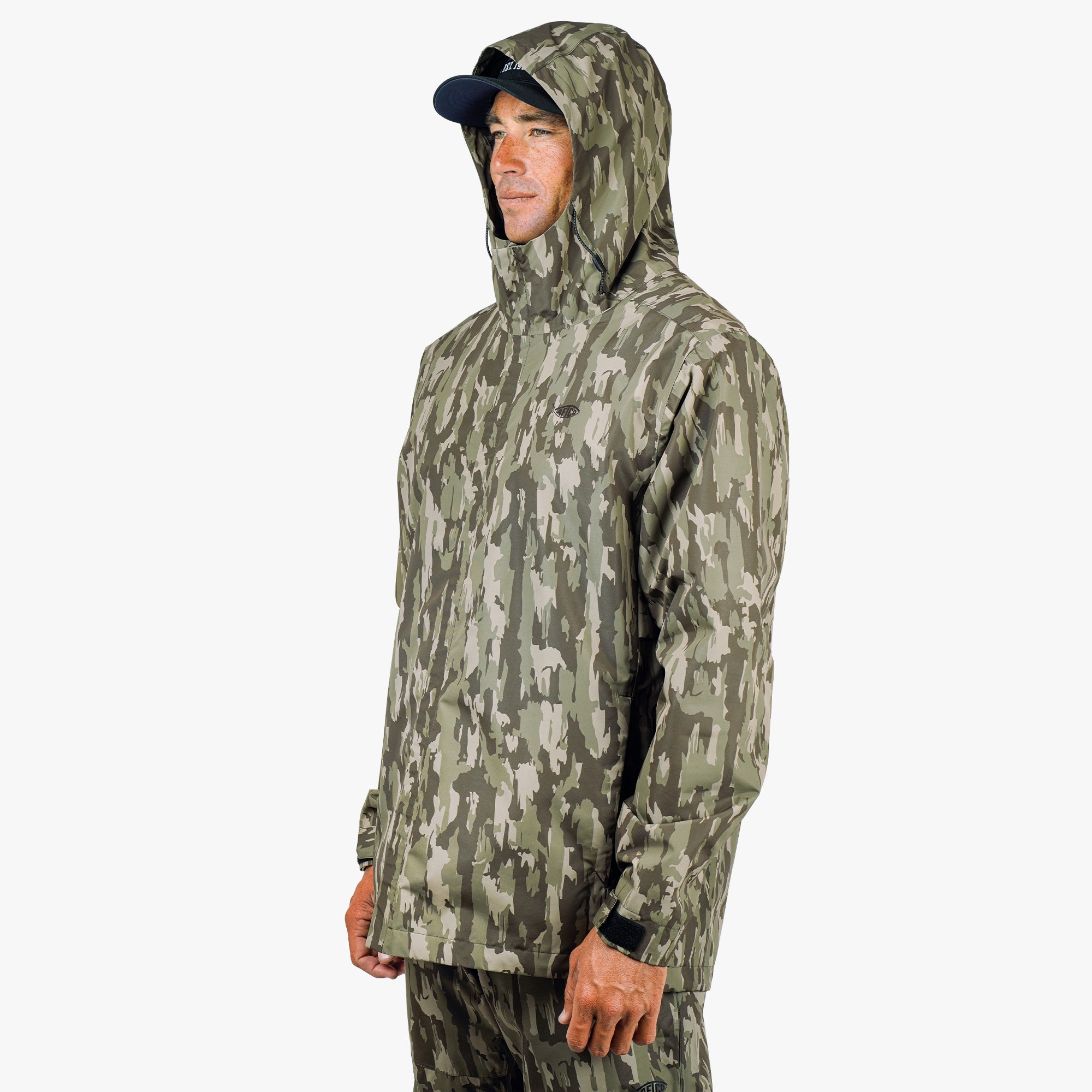 Crossing Printed Camo Fishing Jacket | AFTCO