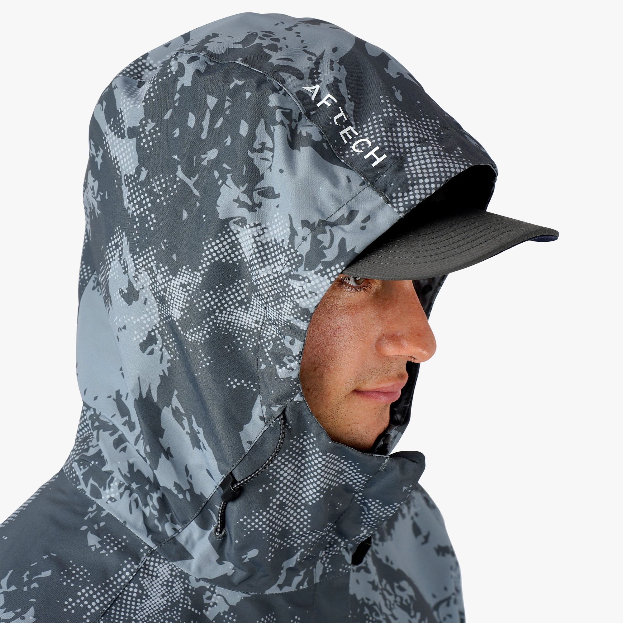 Crossing Printed Camo Fishing Jacket | AFTCO